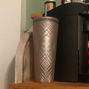 Starbucks Shimmering Jeweled Texture Tumbler with Straw - Venti (24 fl oz)